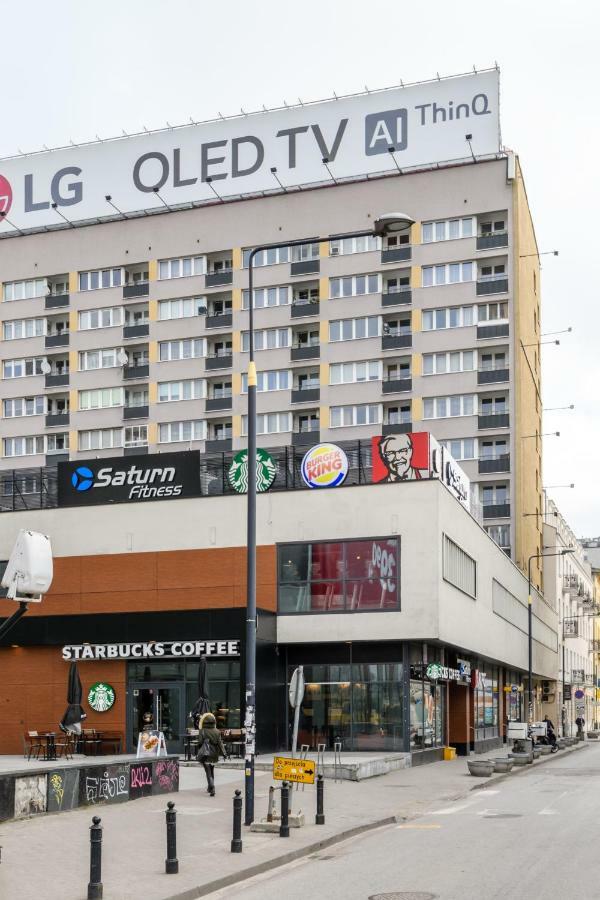 דירות ורשה Apartament Widok Centrum מראה חיצוני תמונה