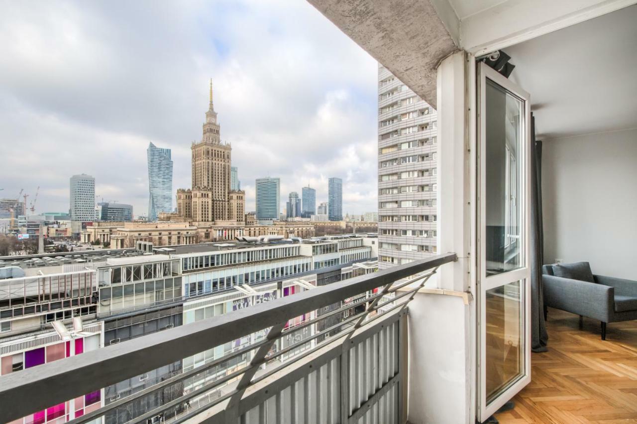 דירות ורשה Apartament Widok Centrum מראה חיצוני תמונה